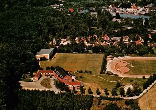 AK / Ansichtskarte  Malente-Gremsmuehlen Sportschule des SH Fussballverbandes Fliegeraufnahme Malente-Gremsmuehlen