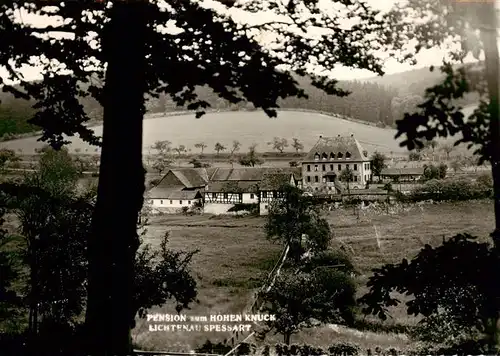 AK / Ansichtskarte  Lichtenau_Spessart Pension zum Hohen Knuck Lichtenau Spessart