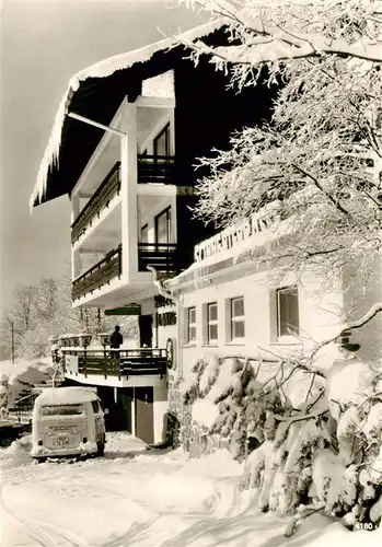 AK / Ansichtskarte  Oberjoch_Bad_Hindelang Hotel Lanig 