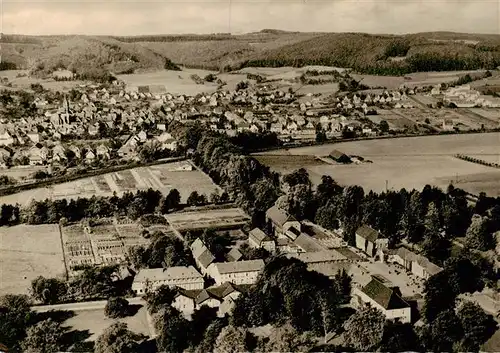 AK / Ansichtskarte  Bad_Driburg Fliegeraufnahme Bad_Driburg