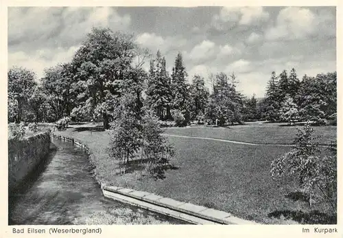 AK / Ansichtskarte  Bad_Eilsen Panorama im Kurpark Bad_Eilsen