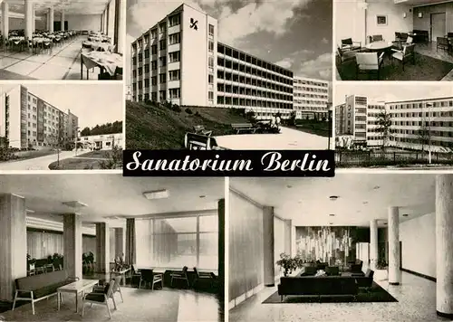 AK / Ansichtskarte  Bad_Driburg Sanatorium Berlin Teilansichten Bad_Driburg