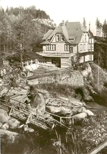 AK / Ansichtskarte  Wernigerode_Harz Gaststaette Steinerne Renne Wernigerode Harz