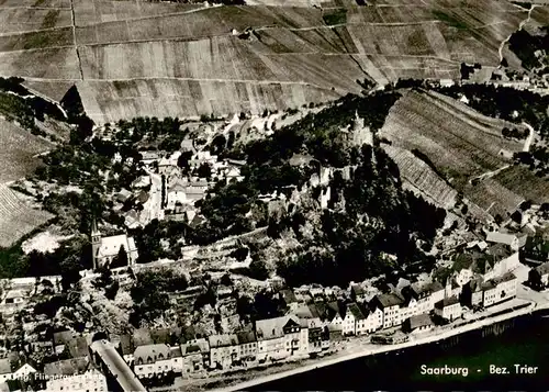 AK / Ansichtskarte  Saarburg_Saar Fliegeraufnahme Saarburg Saar