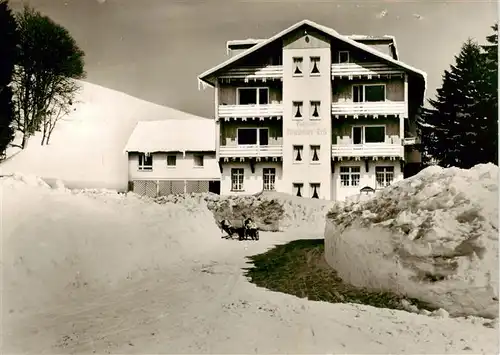 AK / Ansichtskarte  Wieden_Schwarzwald Berghotel Wiedener Eck Wieden Schwarzwald