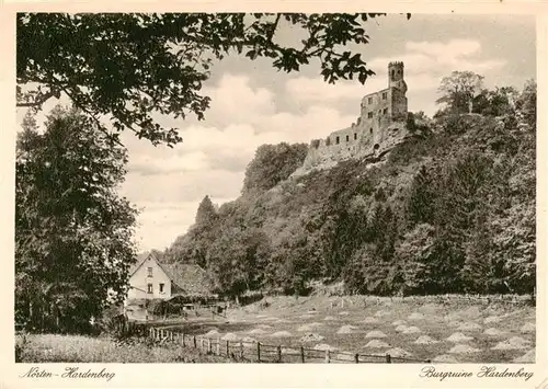 AK / Ansichtskarte  Noerten-Hardenberg Burgruine Hardenberg Noerten-Hardenberg