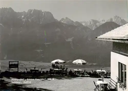 AK / Ansichtskarte  Iselsberg-Stronach_Osttirol_AT Alpengasthof Schoene Aussicht Panorama 