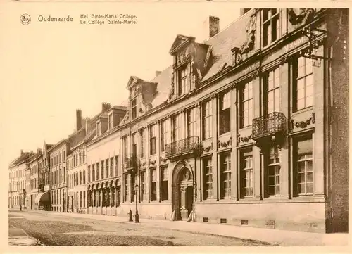 AK / Ansichtskarte  Oudenaarde Met Sinte Maria College Oudenaarde