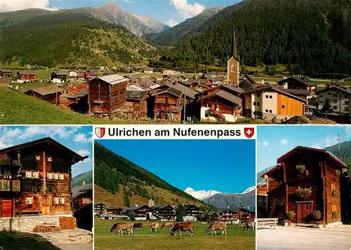 AK / Ansichtskarte  Ulrichen_Nufenenpass_VS Panorama Teilansichten 