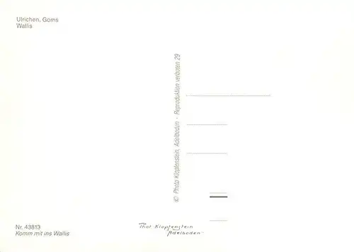 AK / Ansichtskarte  Ulrichen_Nufenenpass_VS Panorama Teilansichten 