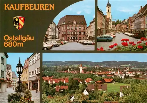 AK / Ansichtskarte  Kaufbeuren Strassenpartien Rathaus Panorama Kaufbeuren