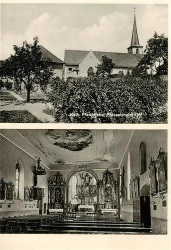 AK / Ansichtskarte  Prosselsheim Kirche Inneres Prosselsheim