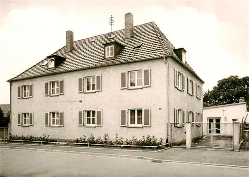 AK / Ansichtskarte 73903170 Bergrheinfeld Ev Pfarrhaus und Gemeindesaal Bergrheinfeld