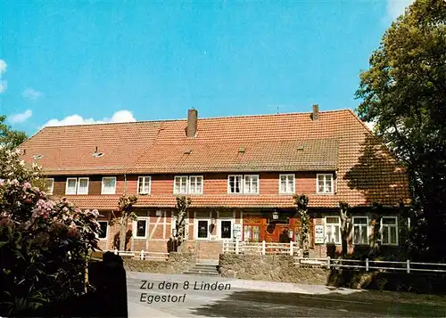 AK / Ansichtskarte 73903189 Egestorf_Nordheide Hotel Zu den acht Linden Egestorf_Nordheide