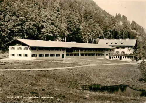 AK / Ansichtskarte  Christlessee_Oberstdorf VdK Erholungsheim Franz Fackler 