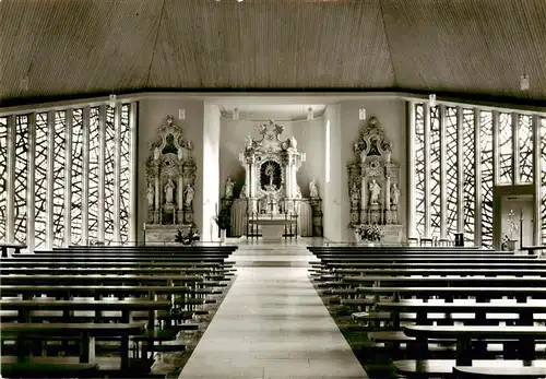 AK / Ansichtskarte  Hinterzarten Kath Kirche Inneres Hinterzarten