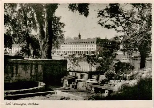 AK / Ansichtskarte  Bad_Salzungen Kurhaus Bad_Salzungen