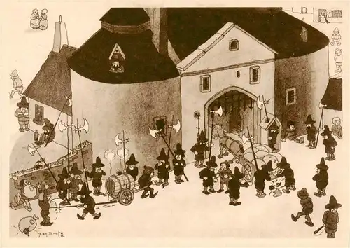 AK / Ansichtskarte  Belgium_Belgie_Belgien The primitive gangsters in Old Belgium 