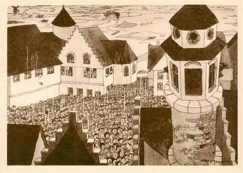 AK / Ansichtskarte  Belgium_Belgie_Belgien a glorious Sunday Hearing the Carillon 