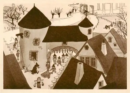 AK / Ansichtskarte  Belgium_Belgie_Belgien The Sing Sing prison in the old city 