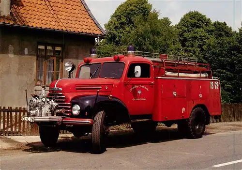 AK / Ansichtskarte  Feuerwehr_Fire-Brigade_Pompiers_Bomberos FORD FK 3500 1954 Tankloeschfahrzeug TLF 15 Graaff 