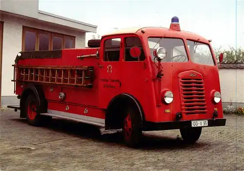 AK / Ansichtskarte  Feuerwehr_Fire-Brigade_Pompiers_Bomberos FORD G 790 1951 Tankloeschfahrzeug TLF 8/10 Metz 