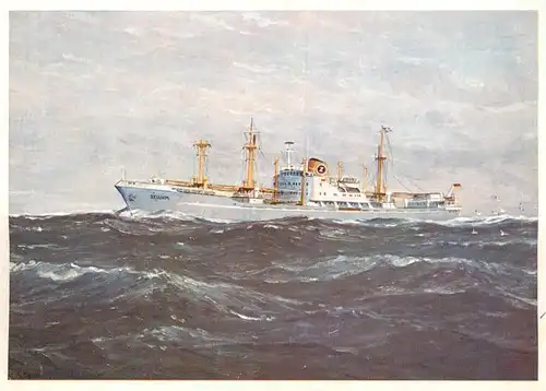 AK / Ansichtskarte  Dampfer_Oceanliner MS Syllum 8430 tdw 