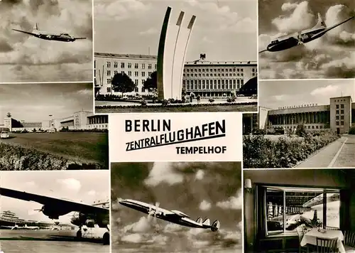 AK / Ansichtskarte  Flughafen_Airport_Aeroporto Berlin Tempelhof  Flughafen_Airport