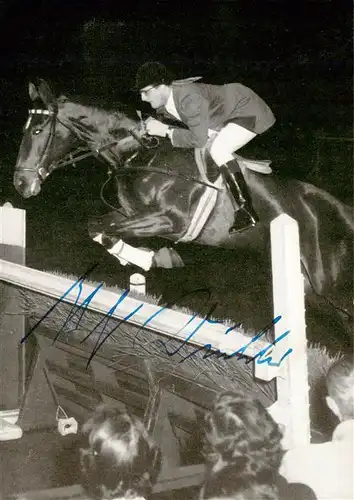 AK / Ansichtskarte 73903347 Autogramm Mein Pferd und ich Wilhelm Limpert  