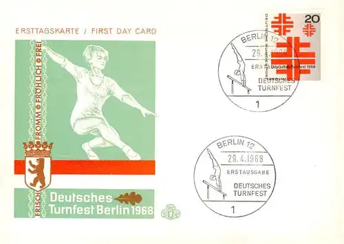 AK / Ansichtskarte  Turnfest Berlin 1968  