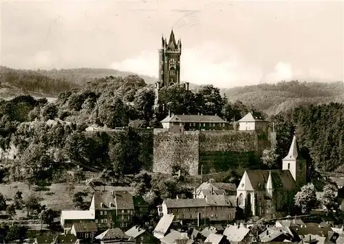 AK / Ansichtskarte  Dillenburg Blick zum Wilhelmsturm Dillenburg