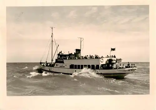 AK / Ansichtskarte  Warnemuende_Ostseebad MS Undine Warnemuende_Ostseebad