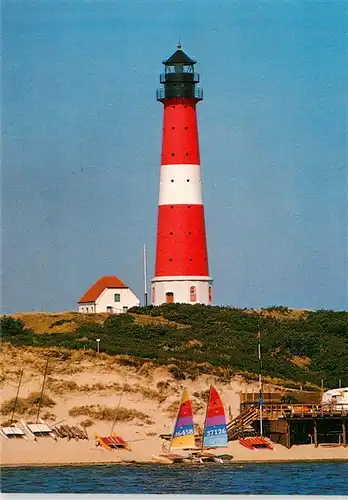 AK / Ansichtskarte 73903458 Hoernum_Sylt Leuchtturm Hoernum Sylt