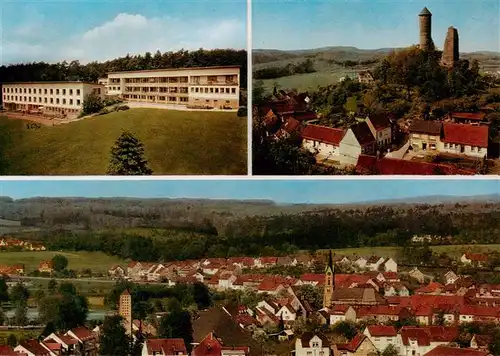 AK / Ansichtskarte  Kirkel Schule Ruine Panorama Kirkel