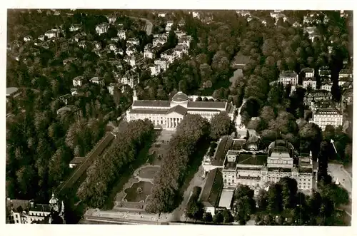 AK / Ansichtskarte  Wiesbaden Heinrich Gluecklich Haus am Kurpark Fliegeraufnahme Wiesbaden