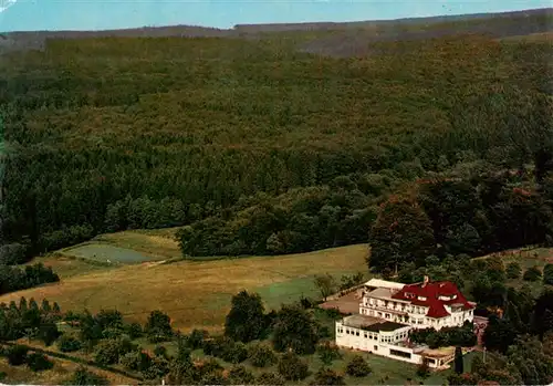 AK / Ansichtskarte  Hoehr-Grenzhausen Hotel Restaurant Kurhotel Fliegeraufnahme Hoehr-Grenzhausen