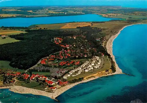 AK / Ansichtskarte  Hohwacht_Ostseebad Fliegeraufnahme Hohwacht_Ostseebad