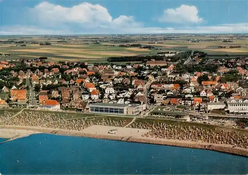 AK / Ansichtskarte  Buesum_Nordseebad Fliegeraufnahme Buesum_Nordseebad