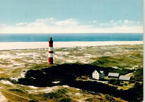 AK / Ansichtskarte  Amrum Leuchtturm Fliegeraufnahme Amrum