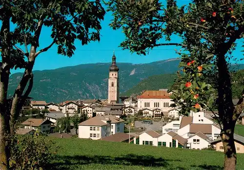 AK / Ansichtskarte  Castelrotto__Kastelruth_Suedtirol_IT Ortsansicht mit Kirche