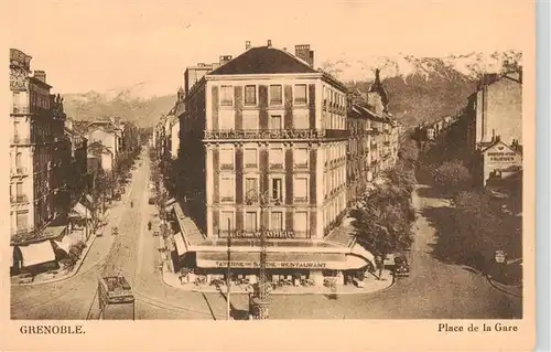 AK / Ansichtskarte  Grenoble_38 Place de la Gare