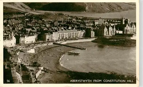 AK / Ansichtskarte  Aberystwyth_Ceredigion_UK from Constitution Hill