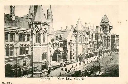 AK / Ansichtskarte  London__UK New Law Courts