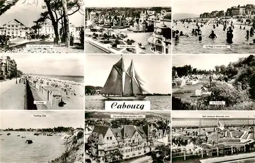 AK / Ansichtskarte  Cabourg_14_Calvados Casino Les Jardins La Plage Yachting Club Normandy Hotel Minigolf Le Camping