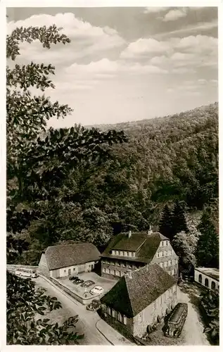 AK / Ansichtskarte  Weinheim_Bergstrasse Fuchssche Muehle Fliegeraufnahme