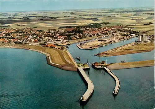 AK / Ansichtskarte  Buesum_Nordseebad Nordseeheilbad Mole Hafen