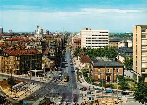 AK / Ansichtskarte  Karlsruhe_Baden Kaiserstrasse und Technische Hochschule