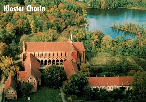 AK / Ansichtskarte  Chorin Kloster Chorin Fliegeraufnahme