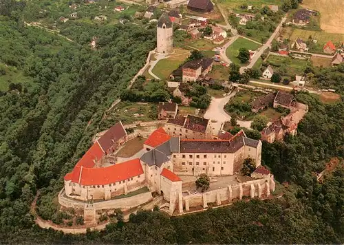 AK / Ansichtskarte  Freyburg_Unstrut Schloss Neuenburg Fliegeraufnahme