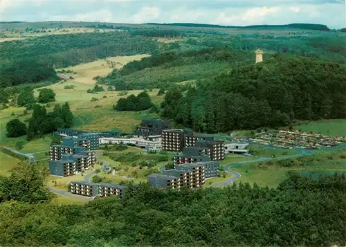 AK / Ansichtskarte 73903930 Hausen_Rhoen Fliegeraufnahme mit Rhoen Park Hotel